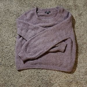 Womens Fuzzy Sweater